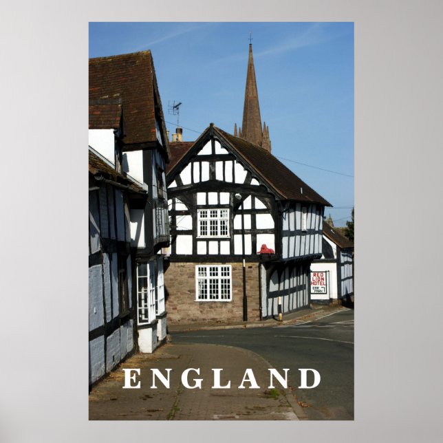 Weobley, Herefordshire Poster (Front)