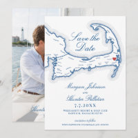 Wequassett Resort Wedding Save the Date