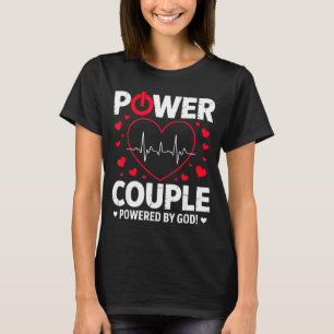 Wer Couple Christian Couples Matching Valentines D T-Shirt