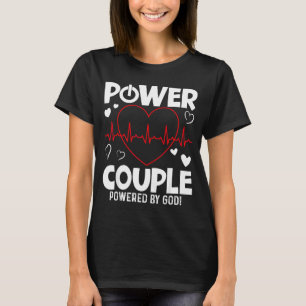Wer Couple Christian Couples Matching Valentines D T-Shirt