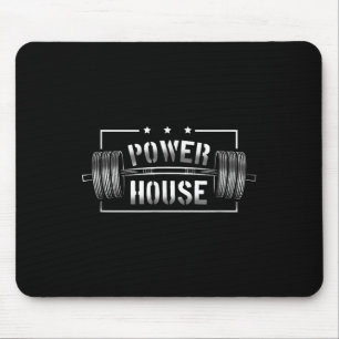 Wer House Gym Motivation Bold Statement  Mouse Pad