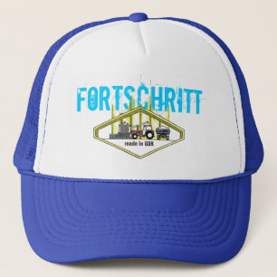Werbedesign DDR Kombinat Fortschritt Trucker Hat