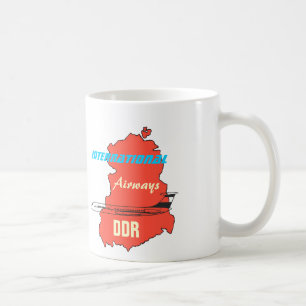 Werbedesign Interflug DDR Coffee Mug