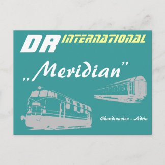 Werbung DDR Reichsbahn Postcard