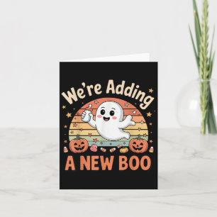 Were Adding A New Boo Ghost Halloween Pregnant Ann Card