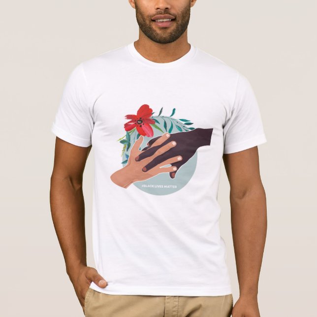 We're all in this together solidarity quote T-Shirt (Front)