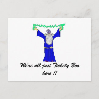 We're all just Tickety Boo... Postcard