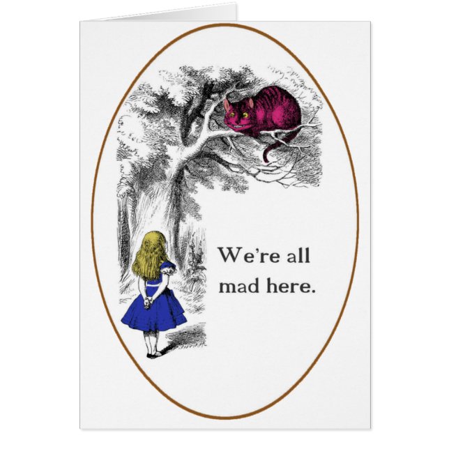 We're All Mad Here (Front)