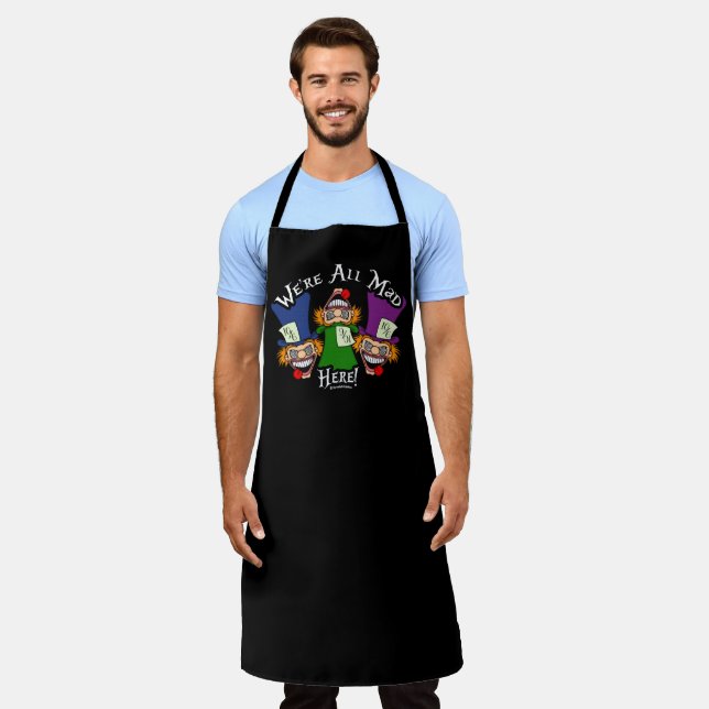 We're All Mad Here! Apron (Worn)