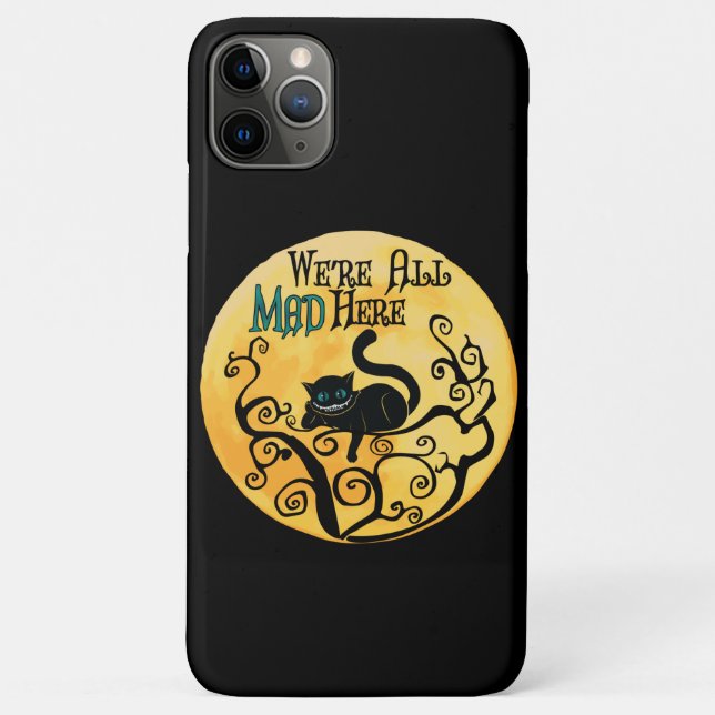 We're All Mad Here - Cheshire Cat Case-Mate iPhone Case (Back)
