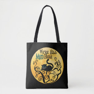 We're All Mad Here - Cheshire Cat Tote Bag