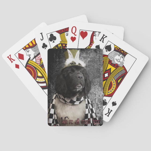 We're all mad here playing cards (Back)