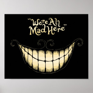 We're all mad here poster
