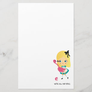 We're all mad here! Stationery