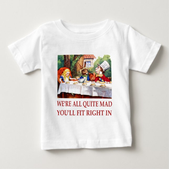 We're All Quite Mas, You'll Fit Right In! Baby T-Shirt (Front)