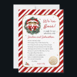 We're Back Elf Letter Invitation<br><div class="desc">Editable Elf Welcome Letter. Excite your little ones with a customised letter from their elves!</div>