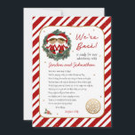 We're Back Elf Letter Invitation<br><div class="desc">Editable Elf Welcome Letter. Excite your little ones with a customised letter from their elves!</div>