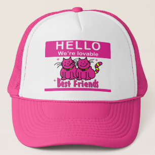 We're Best Friends Trucker Hat