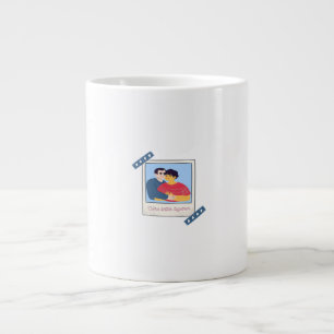Were Better Together Graphic Minimal Design  Large Coffee Mug