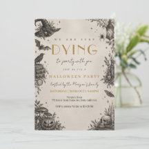 We're Dying to Party Gothic Halloween Bash