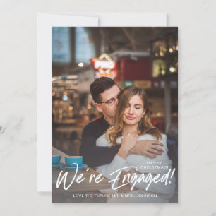 We're Engaged V Photo Buffalo Check