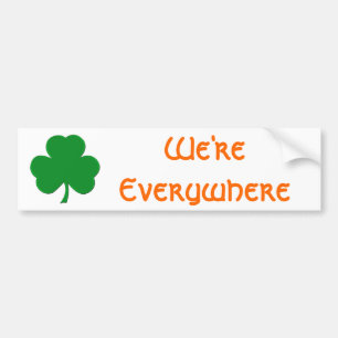 We're Everywhere Bumper Sticker