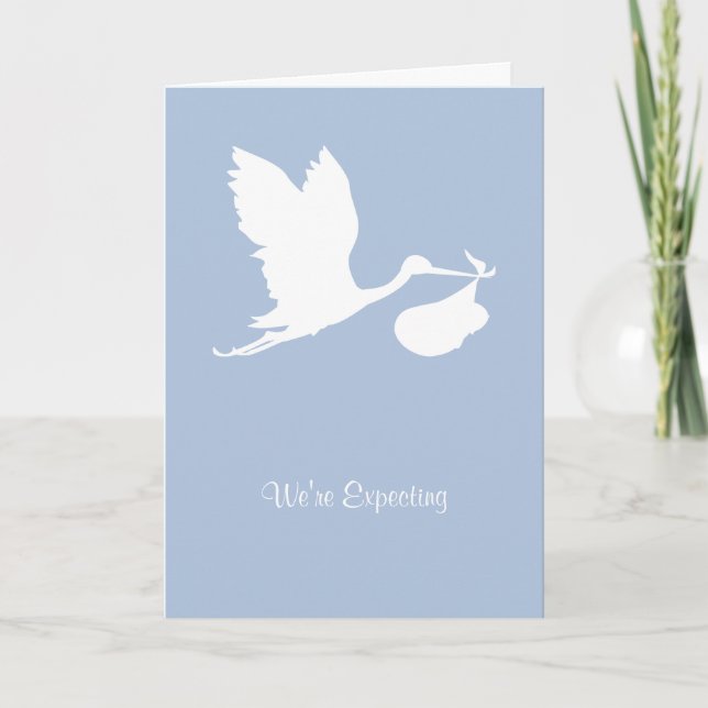 We're Expecting Card (Front)