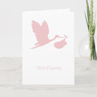 We're Expecting Card