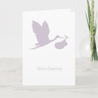 We're Expecting Card