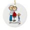 We're Expecting Couple with Toddler Boy Ornament