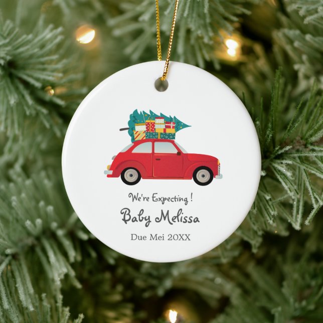 We're Expecting Parents Ornament (Tree)