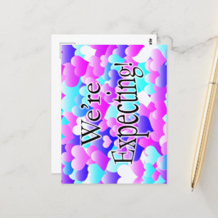 We're Expecting!  Postcard