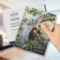 We're Getting Married Photo Wedding Save the Date