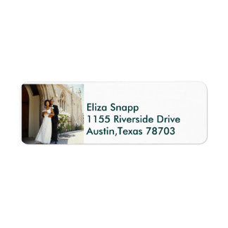 We're Getting Married!.. Return Address Label