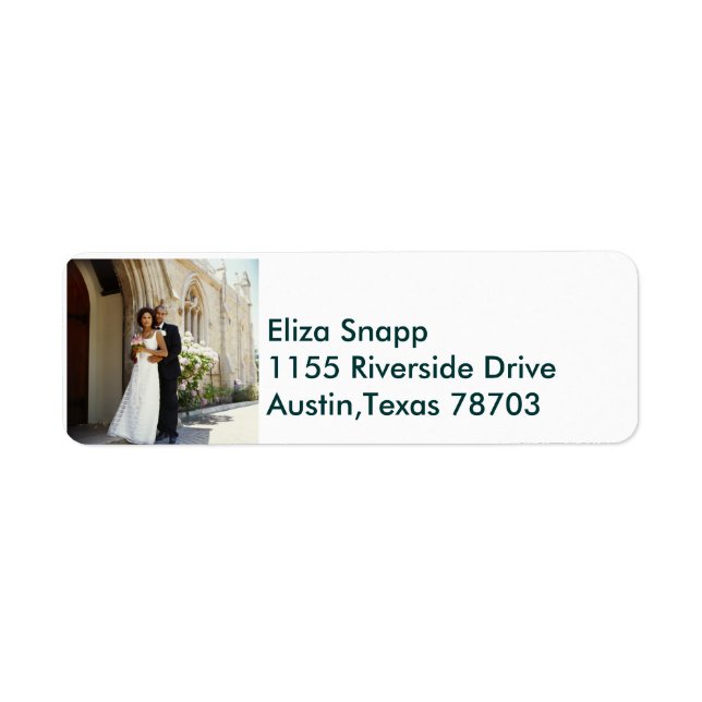 We're Getting Married!.. Return Address Label (Front)