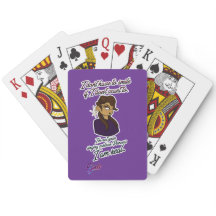 We're Girls USA © I don't have to smile poker set.
