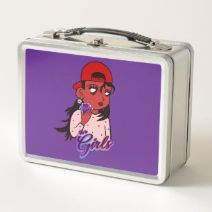 We're Girls USA © Poker Player Collectable Metal Lunch Box