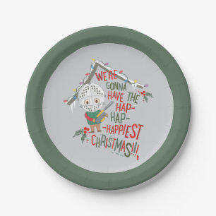 We're Gonna Have The Hap-Hap-Happiest Christmas Paper Plate