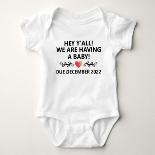 We're Having a Baby Baby Bodysuit