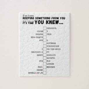 We're Having A Baby - Complete and Reveal Puzzle