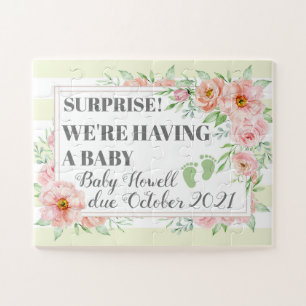 We're Having A Baby Pregnancy Reveal To Parents Jigsaw Puzzle