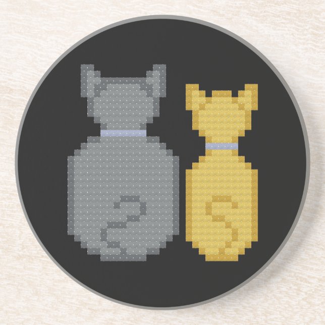 We're Ignoring You Kitties Coaster (Front)