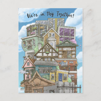 We're in This Together (Coronavirus) Postcard