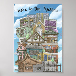 We're in This Together (Coronavirus) Poster