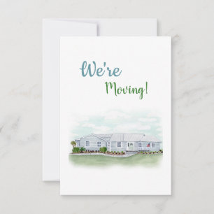 "We're Moving" Announcement Card