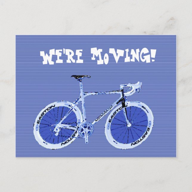 We're Moving! Announcement Postcard (Front)
