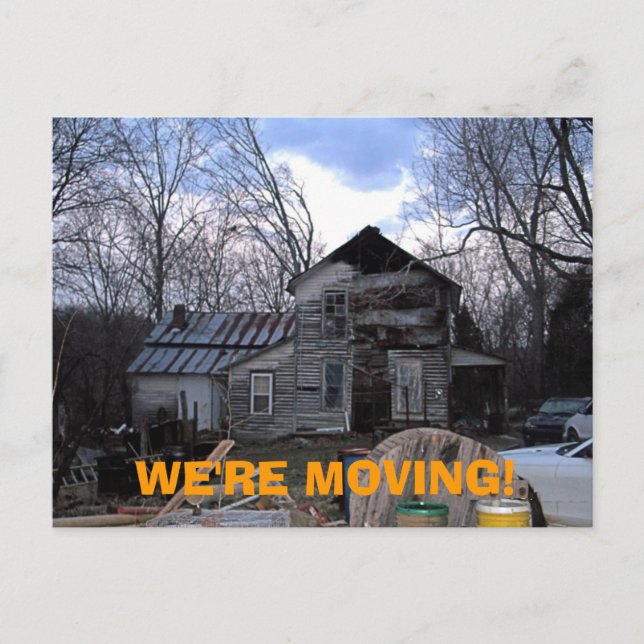 'WE'RE MOVING' CARDS (Front)
