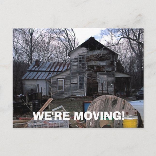'WE'RE MOVING' CARDS (Front)