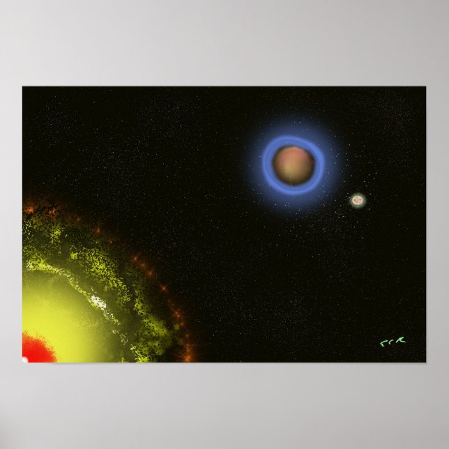 We're not important - Impressionist Art Poster (Front)