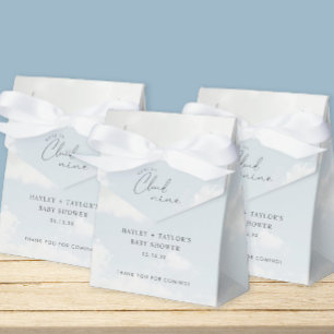 We're On Cloud 9 Baby Shower Favour Box